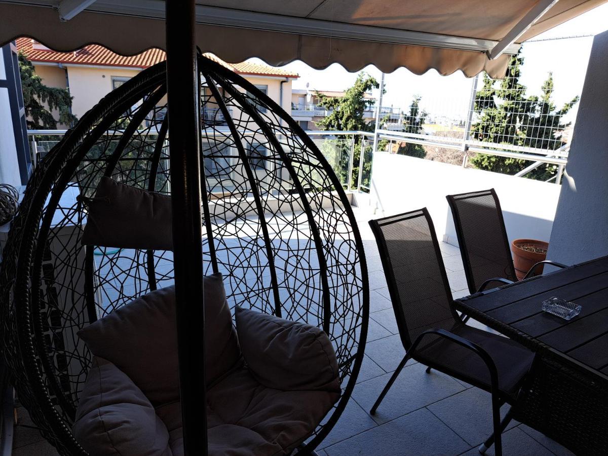 Όμορφο Διαμέρισμα- Σοφίτα Με Υπέροχη Θεα Szaloniki Kültér fotó