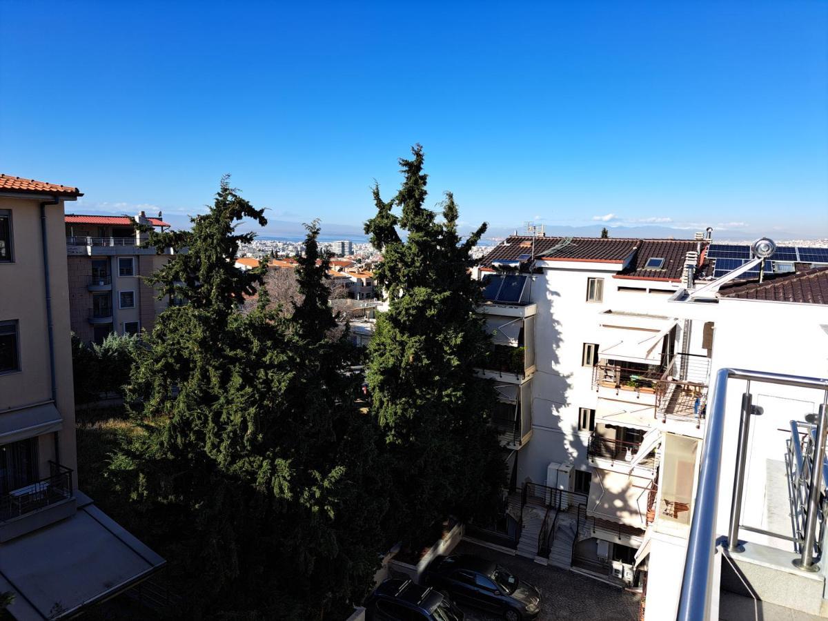 Όμορφο Διαμέρισμα- Σοφίτα Με Υπέροχη Θεα Szaloniki Kültér fotó